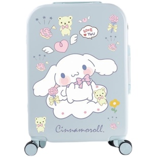 可爱玉桂狗行李箱小清新旅行箱男女学生卡通日系拉杆箱密码子母箱