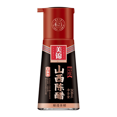 美锦山西陈醋0添加酸香味正