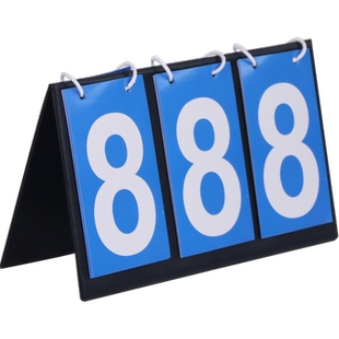 乒乓球记分牌翻分牌计数计分牌篮球记分牌翻分计分器积分比分牌