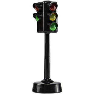 会说话的红绿灯儿童玩具交通信号灯模型仿真早教语音播报路灯男孩