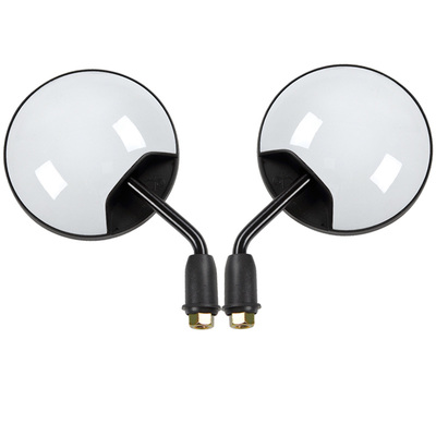 大视野短杆圆镜，高清骑行不回头