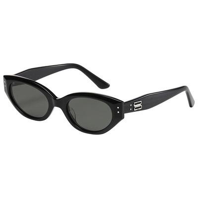 板材尼龙墨镜遮阳时尚男女猫眼