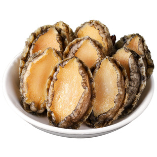 鲍鱼肉鲜活冷冻去牙去壳新鲜活鲍现剥去内脏火锅食材500g海鲜水产