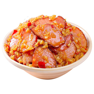 蒜蓉腊肉下饭菜紫皮蒜剁椒酱即食湖南特产瓶装拌饭拌面即食下饭酱