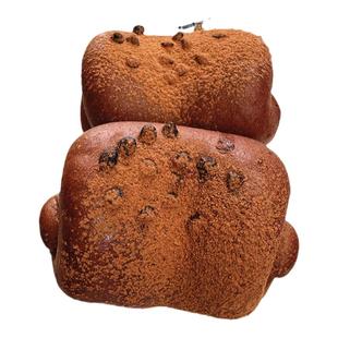 纯素食黑巧克力夹心面包纯可可脂网红脏脏包无蛋奶学生营养早餐包