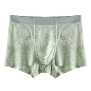 三条装 莫代尔男士内裤 无痕潮流平角裤2025新款舒适四角底裤透气