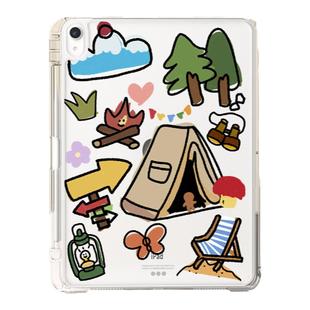 ipadair7保护壳2025款pro11寸保护套10苹果平板air6带笔槽第9代mini6硬壳5支架4防弯摔13可拆分三y折支架12.9