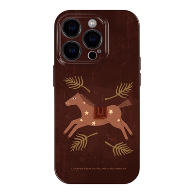 驰骋 适用iPhone16苹果17promax手机壳保护外壳15独特高级感轻奢14艺术感简约ins风13小众不会撞壳华为mate70