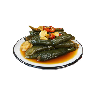 脆爽黄瓜条东北延边朝鲜族特产农家腌制酱菜下饭泡菜小黄瓜皮咸菜