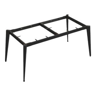 桌腿支架定制铁艺办公电脑会议桌脚不锈钢茶几底座台岩板餐桌架子