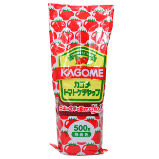 日本进口KAGOME可果美番茄酱 家用 沙司意面披萨酱料薯条500g蘸食