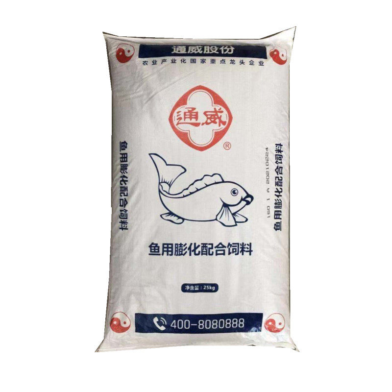 通威饲料麻团腥香小黄面原塘颗粒