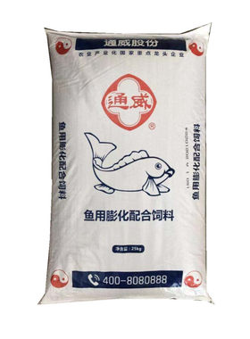通威饲料麻团腥香小黄面原塘颗粒