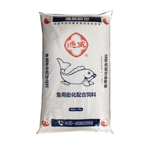 通威饲料麻团腥香小黄面原塘颗粒