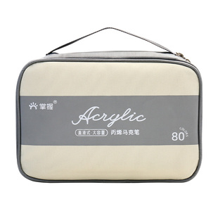 掌握2309直液式软头丙烯马克笔套装学生手绘涂鸦画鞋衣幼儿园美术