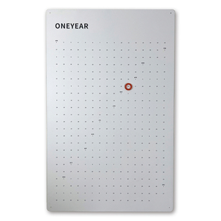 2026年全年打卡磁吸日程计划表ins风海报自律打卡挂全年规划日历