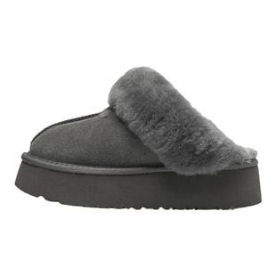 AUGGH毛毛厚底拖鞋女2023冬新款增高包头拖加厚加绒雪地靴АUGGН