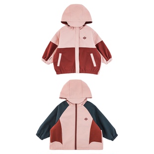 幼悠童装女童冲锋衣外套时尚保暖2025冬季新款防风儿童冬装上衣潮