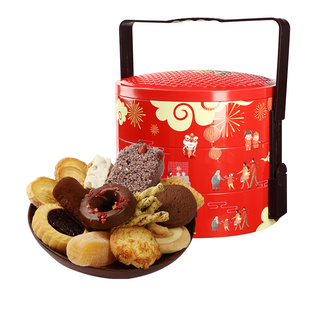 杏花楼中华老字号万家灯火糕点年货礼盒上海特产伴手礼零食1210g