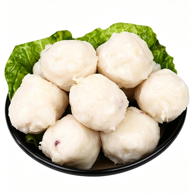 正宗潮汕手工墨鱼肉丸潮汕丸小吃