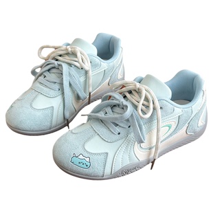 荔枝公园厚底德训鞋子女2026春款爆款软底显腿休闲运动鞋学生鞋子