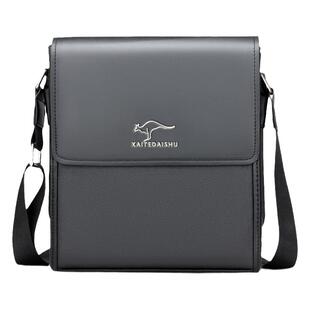 翻盖真皮质感男包厂家直销单肩斜挎包商务休闲耐磨包