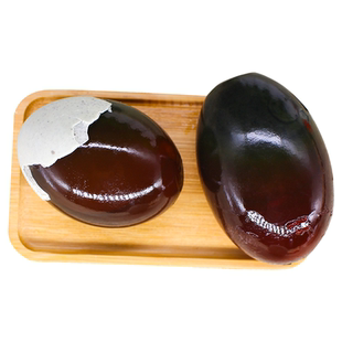 洪湖皮蛋20枚松花蛋农家无铅工艺溏心鸭蛋变蛋湖北特产均重50-60g