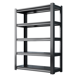 仓储货架置物架多层落地仓库阳台储物架杂物间地下室钢制收纳铁架