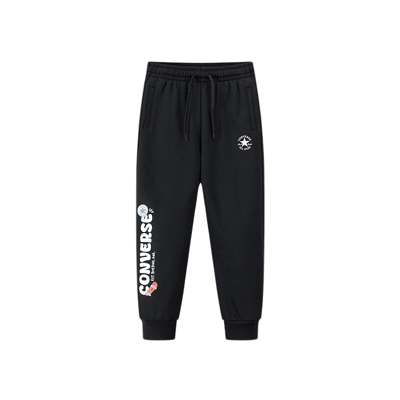 【加绒】匡威童装男童长裤青少年春季新款中大童保暖亲肤舒适百搭