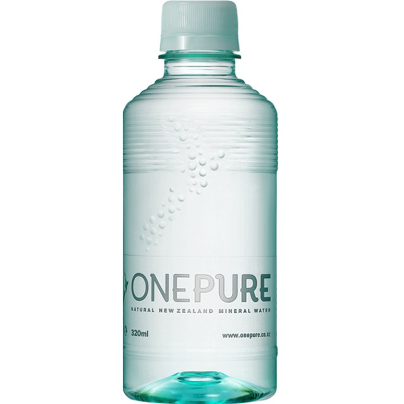 ONEPURE億純新西蘭天然礦泉水320ml*24瓶樹脂瓶整箱進口水小瓶