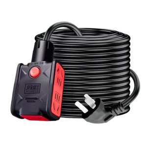 5米100米加粗线插座工程防冻电动车充电延长线插线板4000W大功率