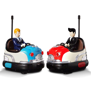 FAO男孩rc遥控碰碰车套装儿童电动对战玩具互动竞技新年礼物礼盒