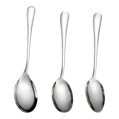 不锈钢公用勺分餐勺家用加长大公勺分菜勺酒店餐厅餐勺饭勺大公叉