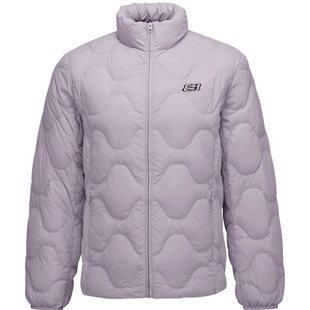 斯凯奇新冬季男女款短款轻薄羽绒服修身上衣保暖外套时尚百搭外衣