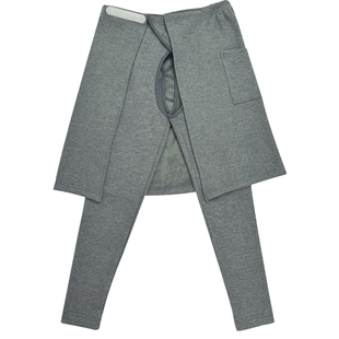 春夏瘫痪老人开裆裤卧床成人秋裤老年失禁护理裤男女病人专用裤子