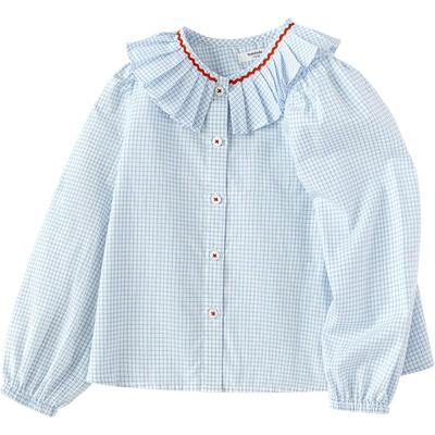 巴拉巴拉女童长袖衬衫新款春装