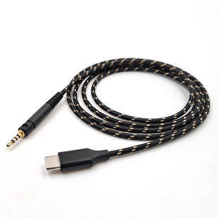 type-c 森海HD598 HD560S升级HD400pro耳机线 HD620S HD518单晶铜