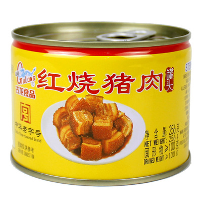 古龙红烧猪肉卤味配菜煮粉