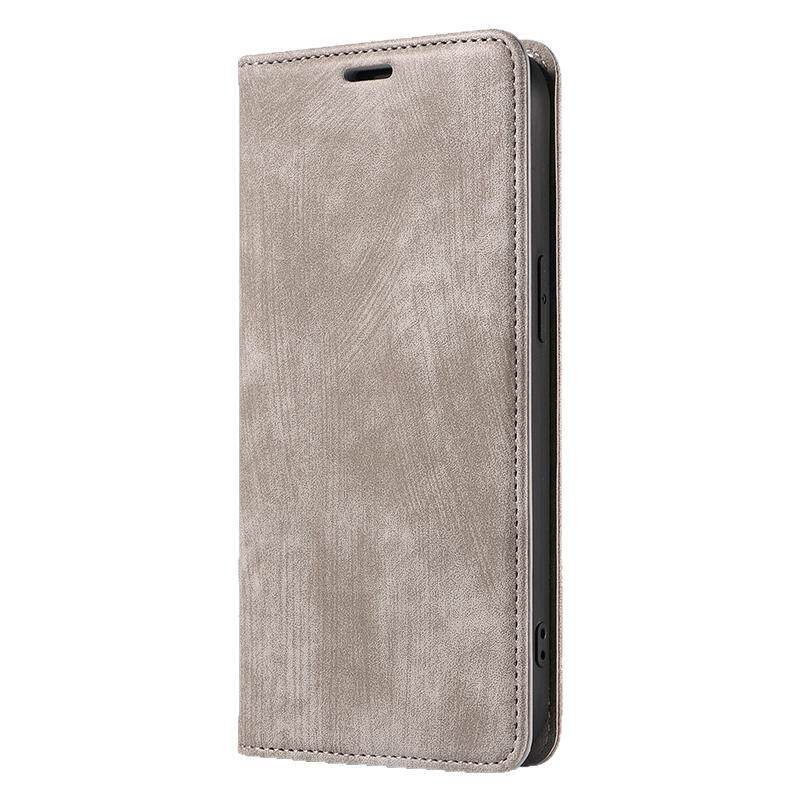 肤感Case适用苹果14ProMax翻盖保护壳iPhone18/17磁吸证件卡夹16e简约15Plus掀盖皮套13对开1