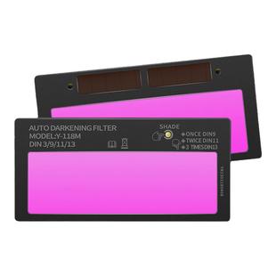 正品自动电焊变光镜片太阳能液晶烧焊工面罩电焊帽氩弧焊接可调