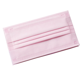 三层独立包装一次性口罩女薄款防尘透气女神时尚彩色紫色防护夏季