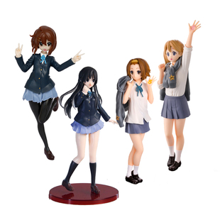 轻音少女摆件秋山澪手办中野梓模型平泽唯周边琴吹柚立体动漫雕像