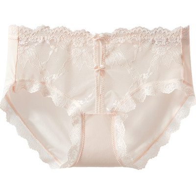 六只兔子纯棉裆甜美蕾丝女三角裤