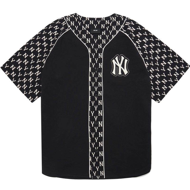 MLB官方男女老花棒球服时尚休闲