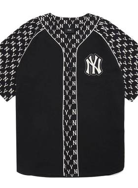 MLB官方男女老花棒球服时尚休闲
