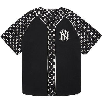 MLB官方男女老花棒球服时尚休闲