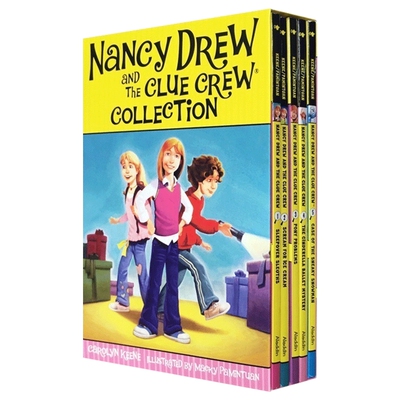 少女妙探南希朱尔和线索船员5册盒装英文原版 The Nancy Drew and the Clue Crew Collection 侦探故事 初级桥梁章节书籍