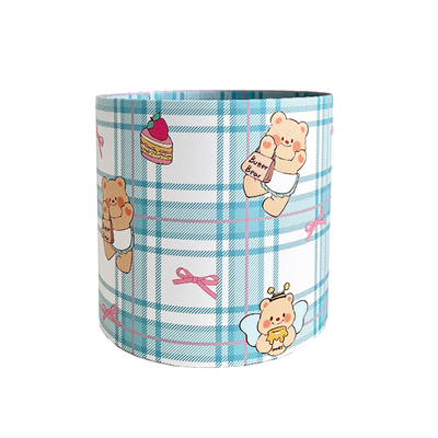 芯苼奶油小熊抱抱桶花艺包装材料