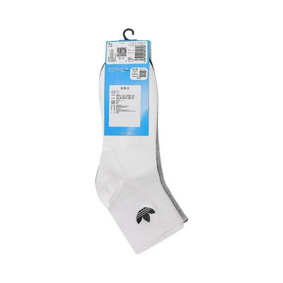 adidas阿迪达斯三叶草男女ORI ANK SOCK 3P休闲袜子JP1271