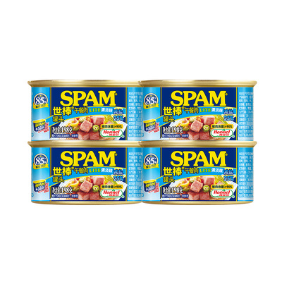 SPAM世棒午餐肉罐头火腿泡面搭档